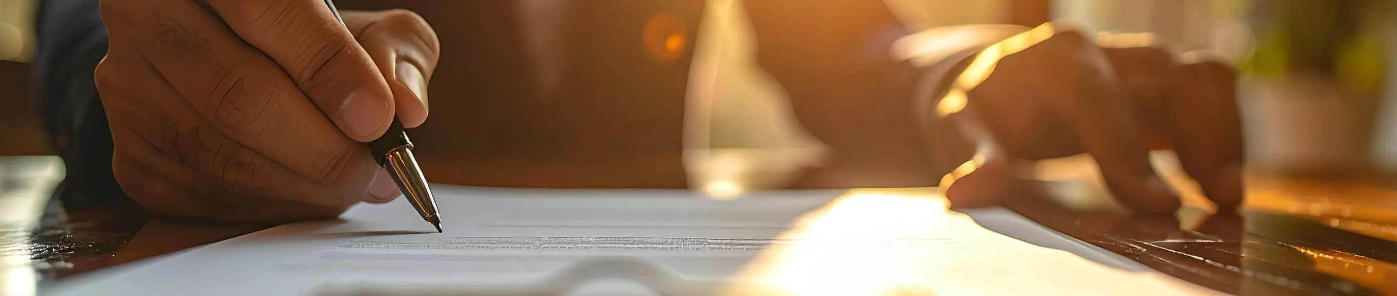 資産形成を学ぶスーツの男性