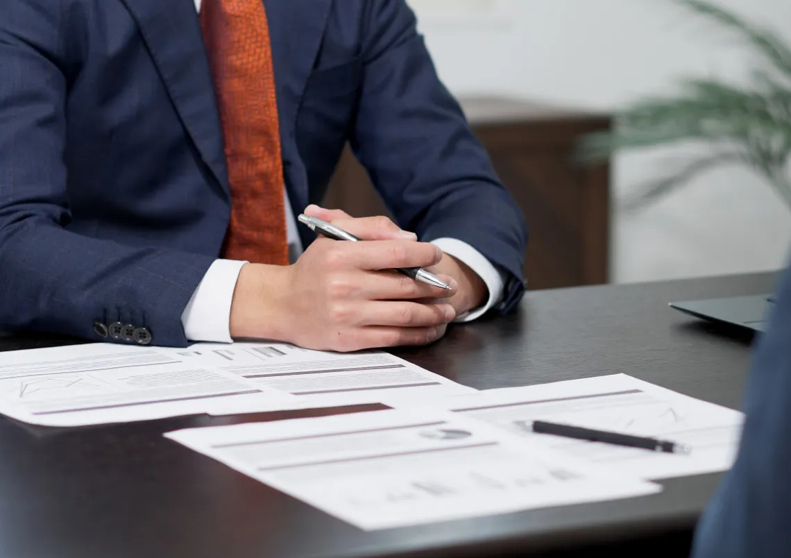 不動産相続の相談の様子